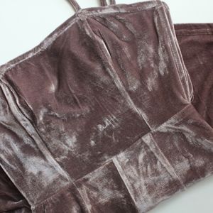 Hallelu Boutique Velvet Romper